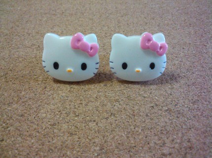 brincos Brincos da Hello Kitty